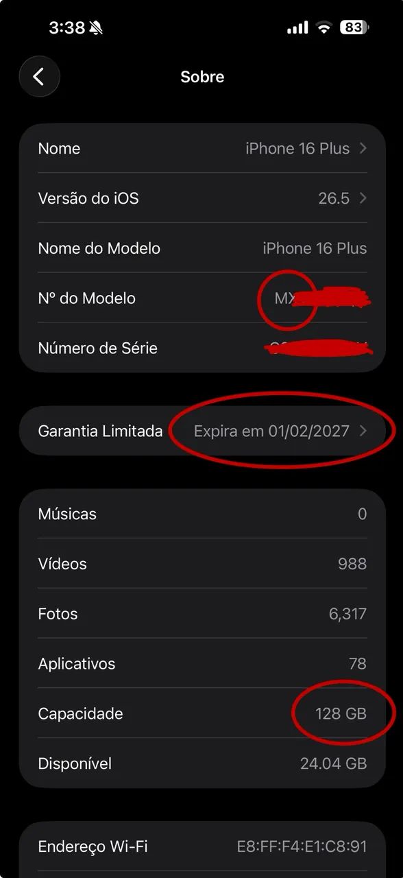 IPhone 16 Plus ainda na garantia - Foto 3