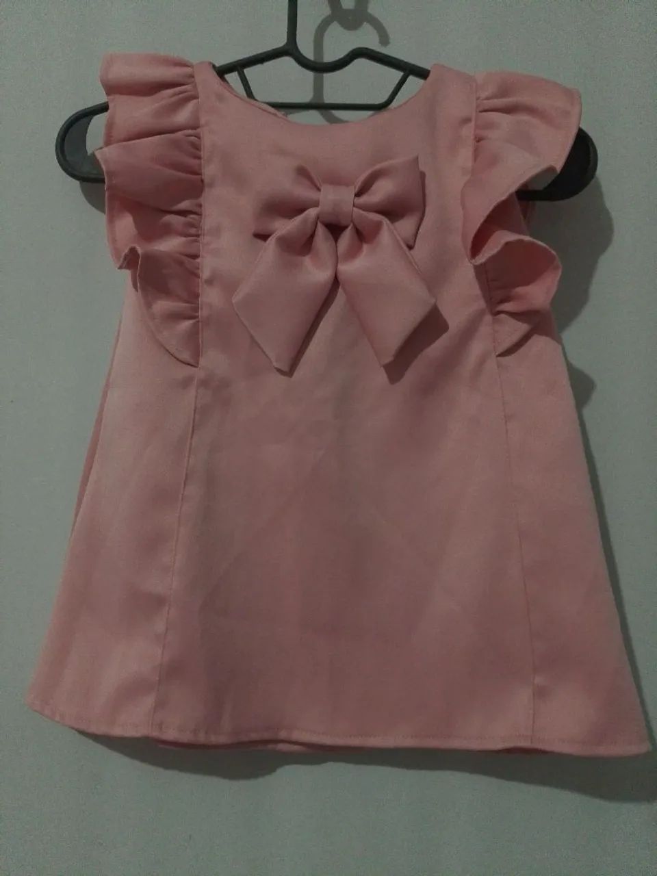 Vestido infantil rosa