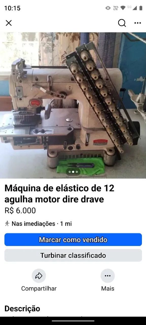 Máquina de costura  - Foto 2