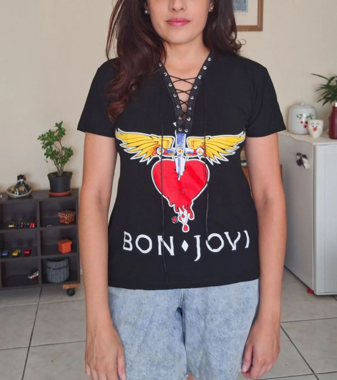 Camiseta Bon Jovi - Foto 4