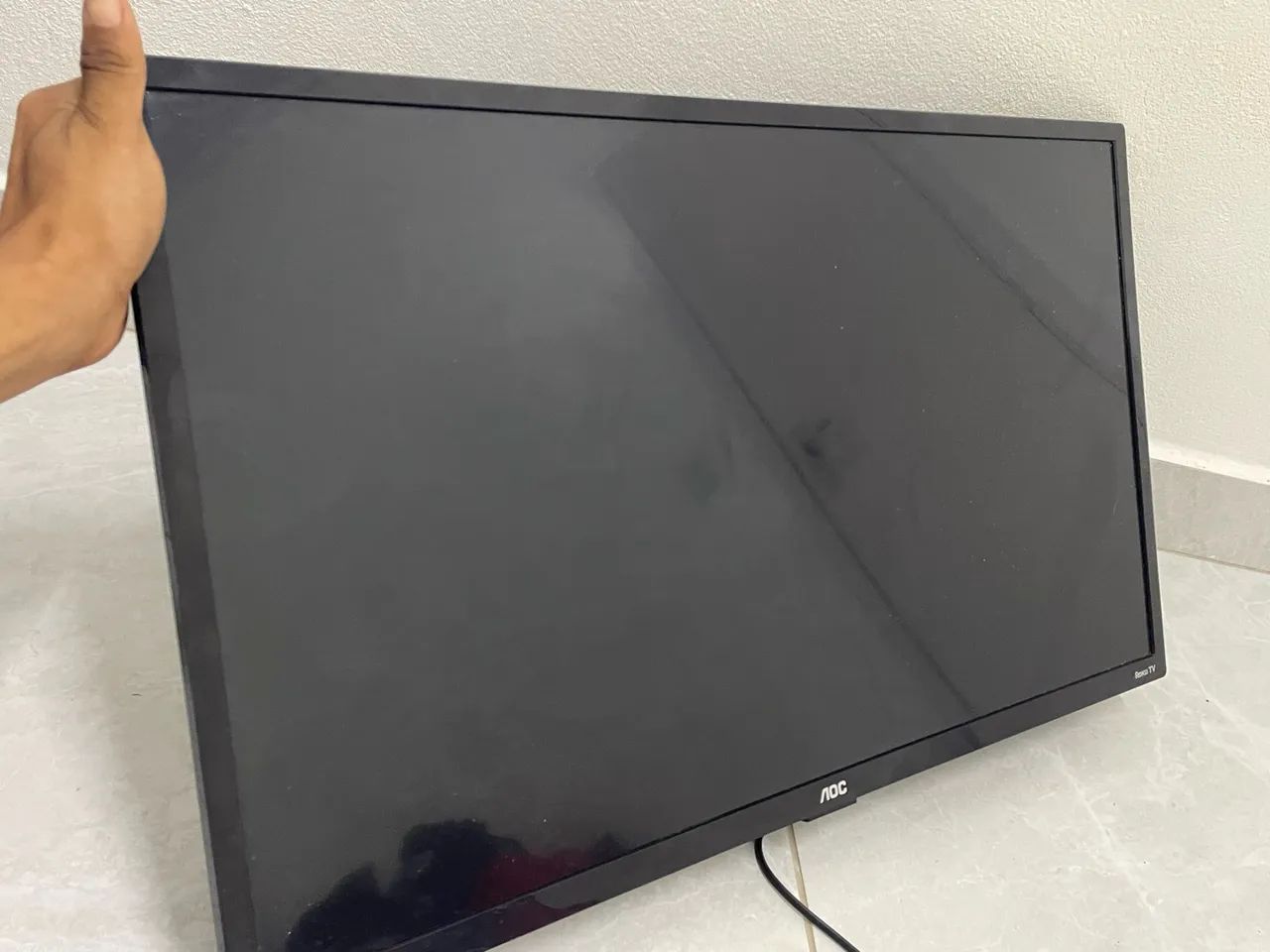 tv smart 32 polegadas aoc (ver descrição)