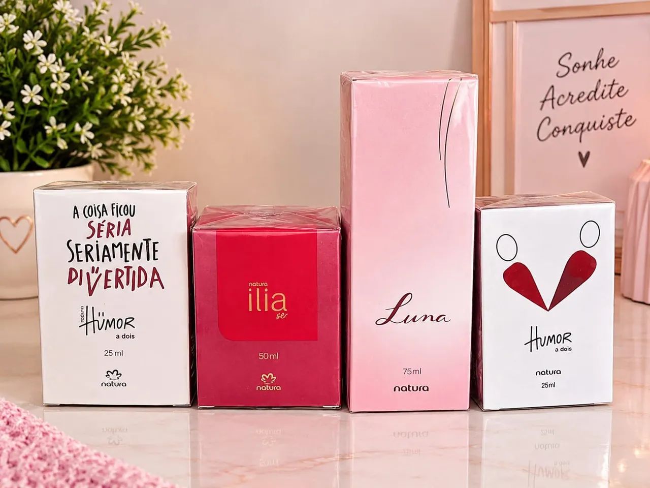 Promoção de perfumes natura
