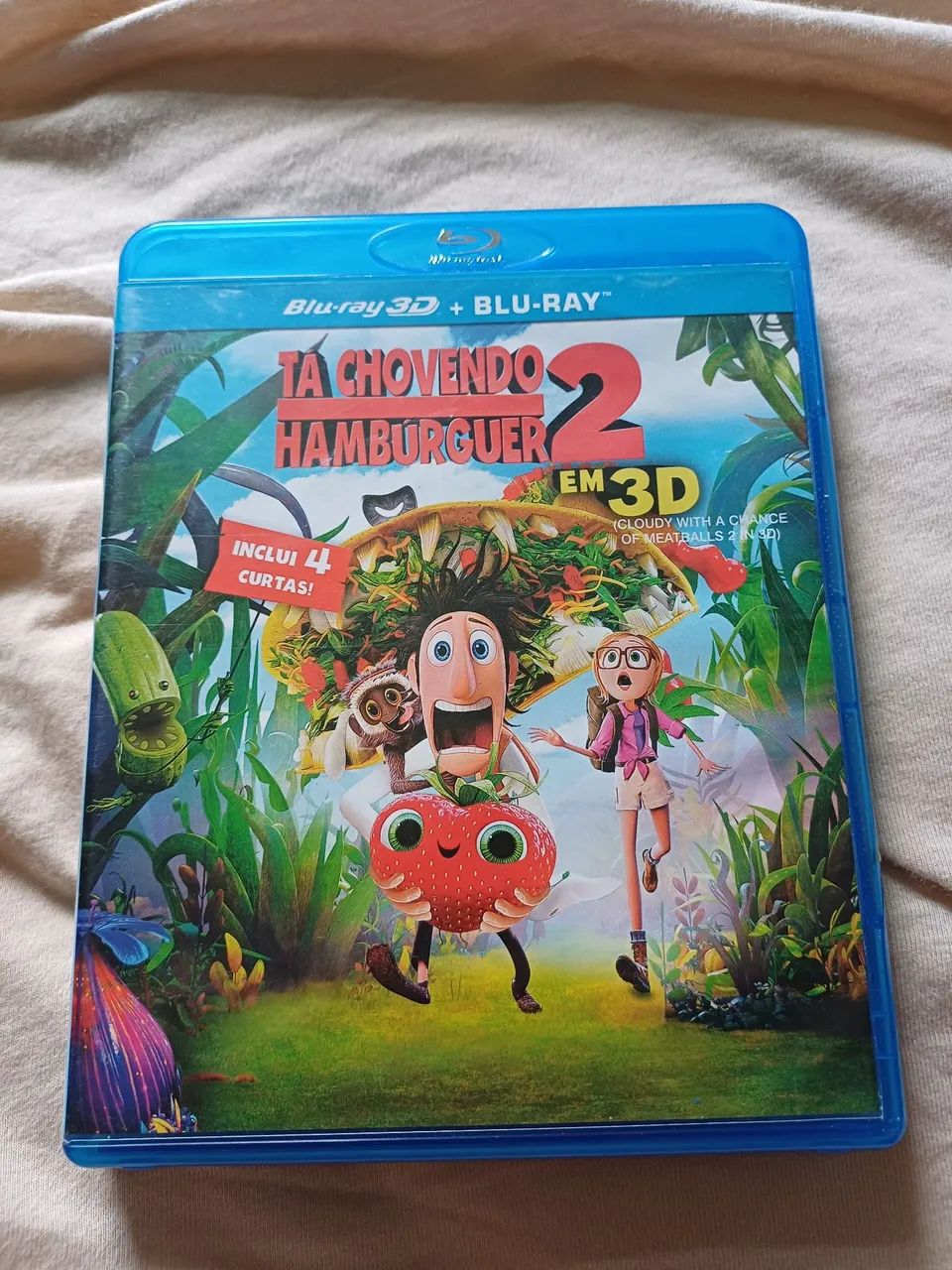 Blu-ray original  - Tá chovendo Hambúrguer 2 - Duplo