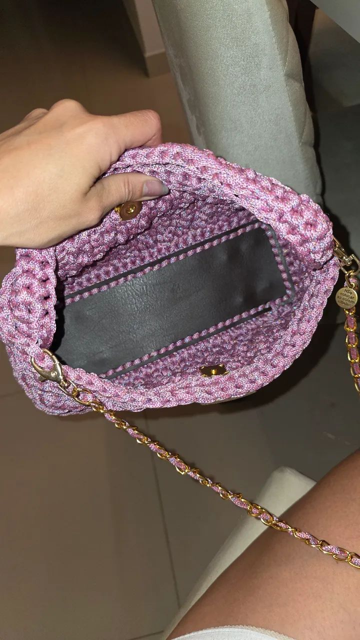 Bolsa de crochê - Foto 3