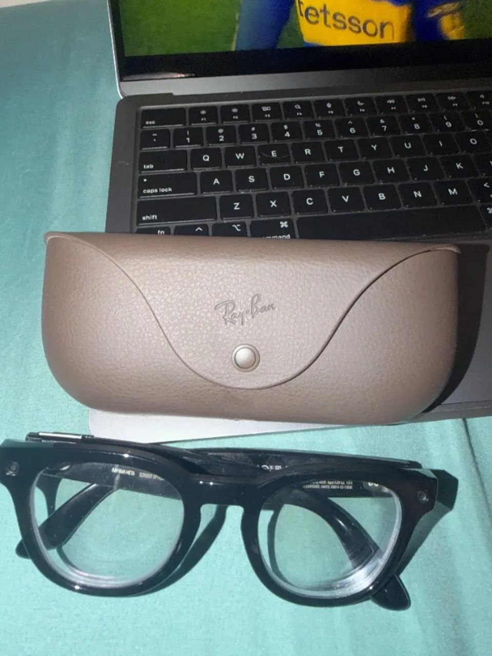 Óculos Ray-ban Meta(scriber Optics 006credondo Para Grau - Foto 5