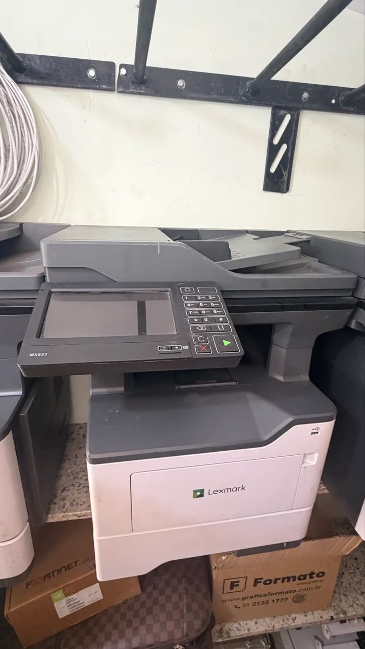 04 Impressoras Lexmark MX 622 - Foto 4