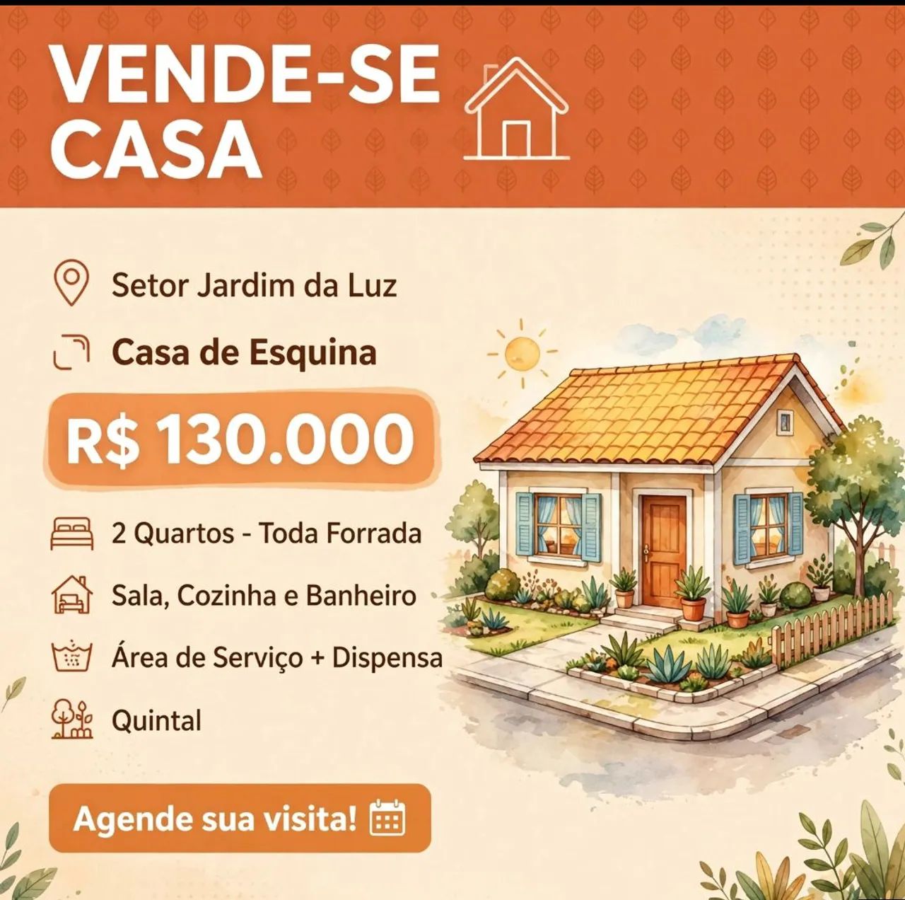 Vendo Casa Jardim da luz 