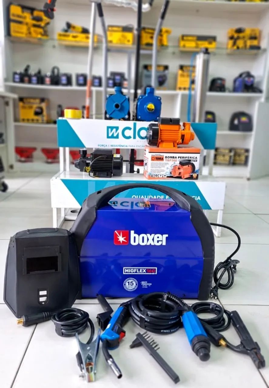 MAQUINA DE SOLDA MIG FLEX 160 BOXER - ENTREGA GRATIS  - Foto 3
