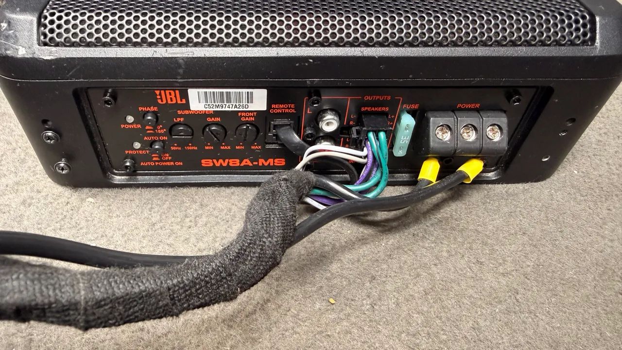 Caixa Amplificada JBL SW8A-MS 8? 200W RMS - Foto 2