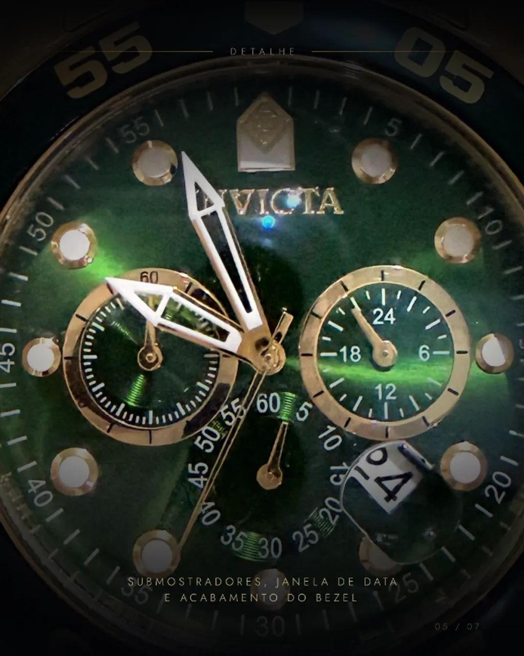 Relógio Invicta Luxo - Foto 5