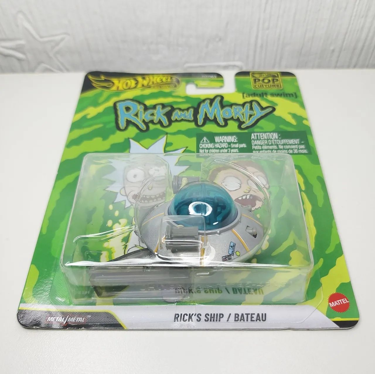 Hot Wheels Premium Pop Culture - Rick's Ship / Bateau - Rick and Morty - Foto 4