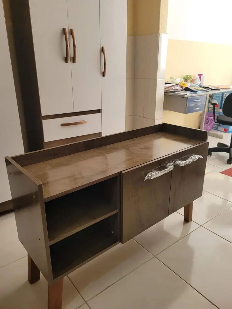 RACK RETRÔ TV ATE 43 100% MDF  - Foto 4
