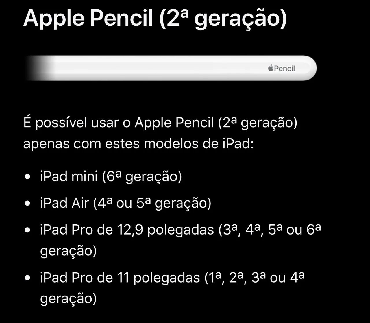 Apple Pencil (2 geração)  !Tem o modelo certo! - Foto 5