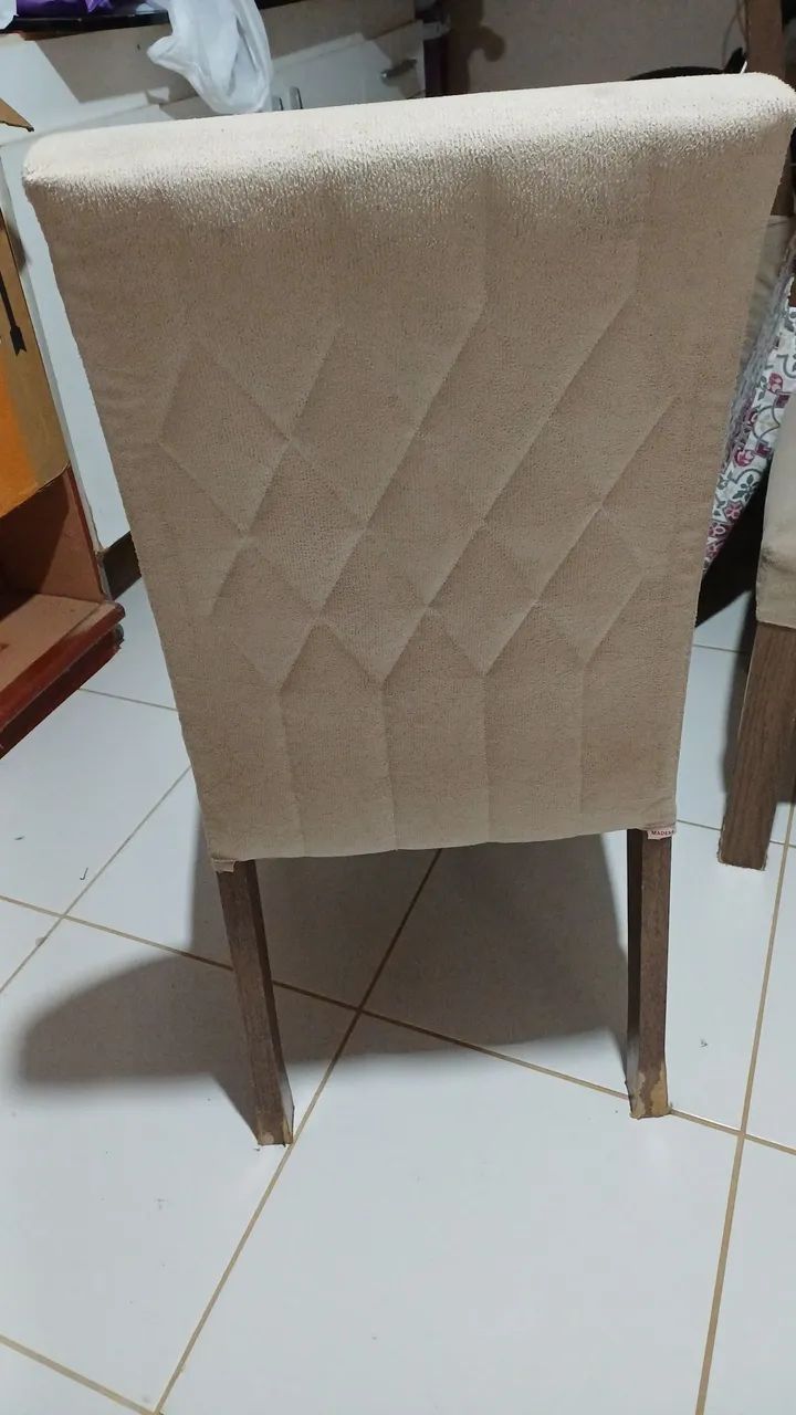 6 cadeiras mesa de jantar - Foto 2