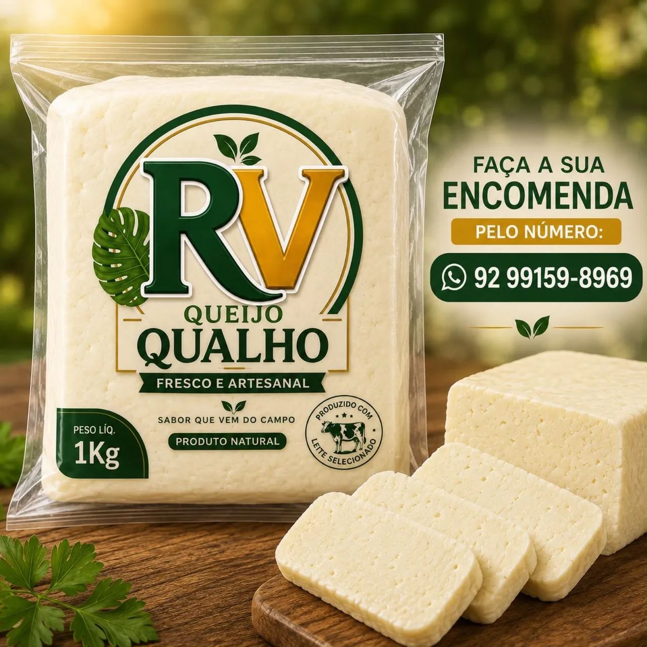 Vendo queijo 