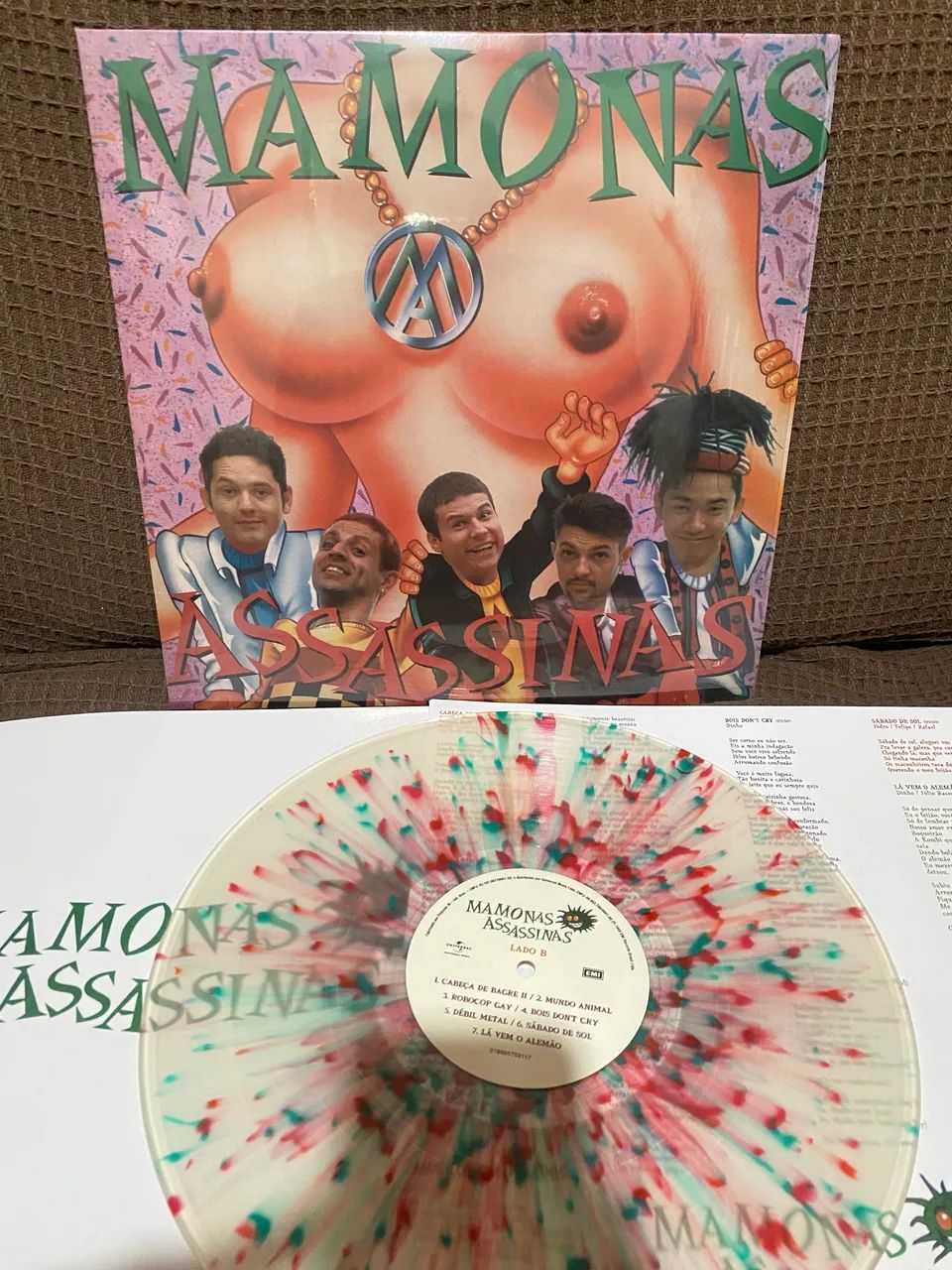 Lp disco vinil Mamonas Assassinas NOVO