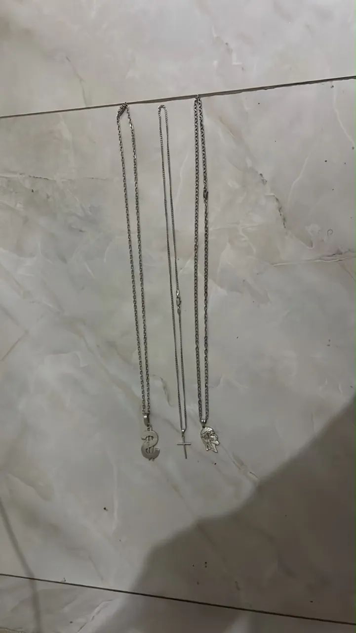 Cordão de prata 
