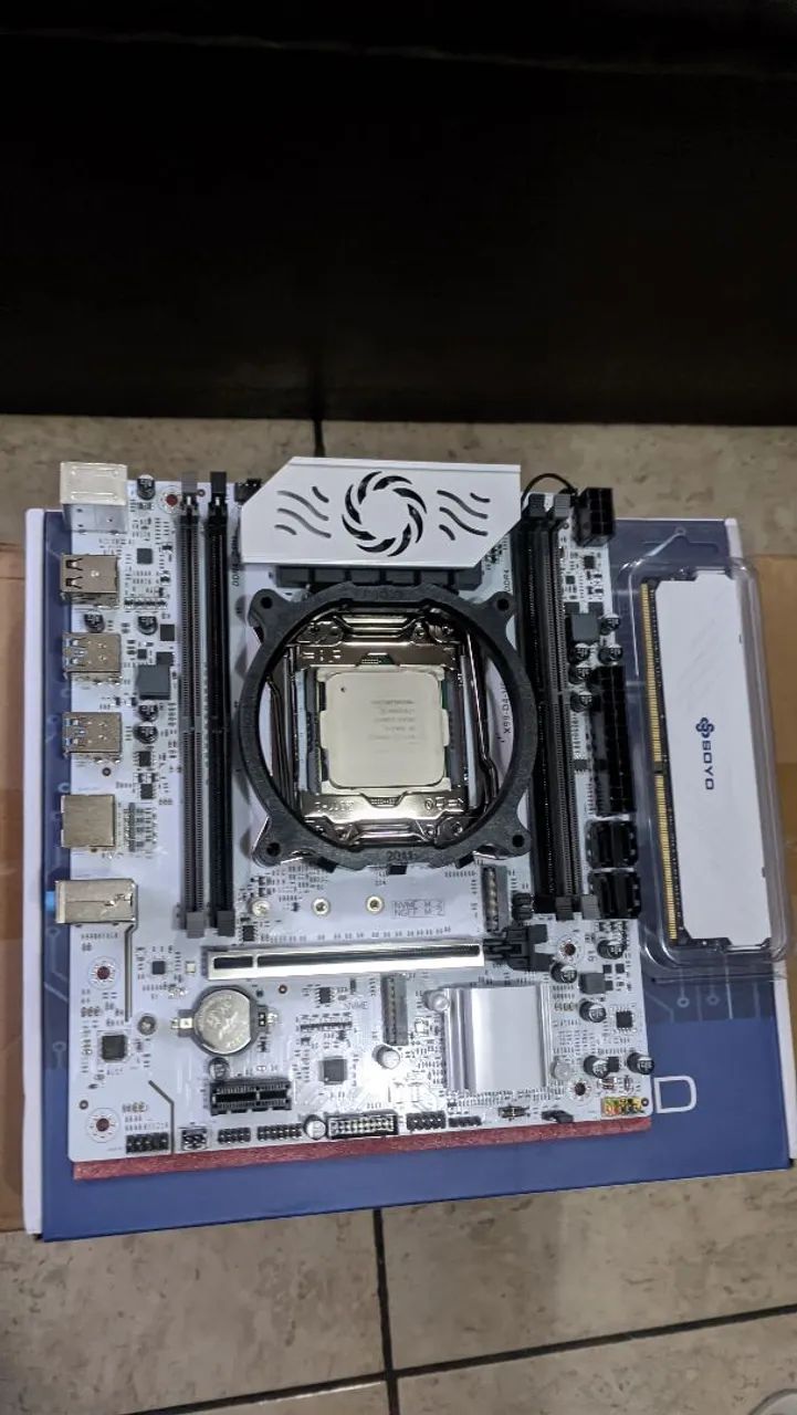 Kit Xeon 2682 V4, Placa Soyo X99, 8GB DDR4 + Cooler 