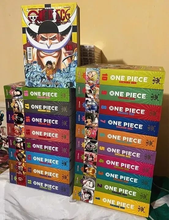 Coleção One Piece 3 em 1 (1-18) - Livros e revistas - Sobrinho