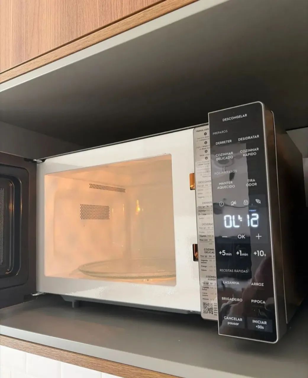 Microondas Electrolux espelhado, funcionando perfeitamente  - Foto 2