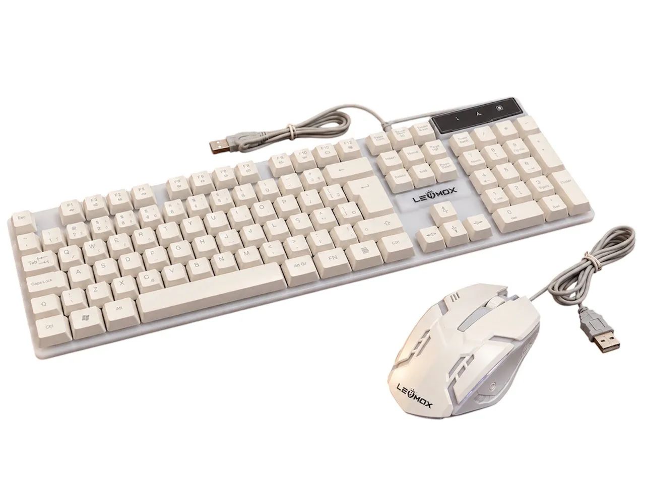 KIT TECLADO E MOUSE GAMER LEMOX - Foto 3