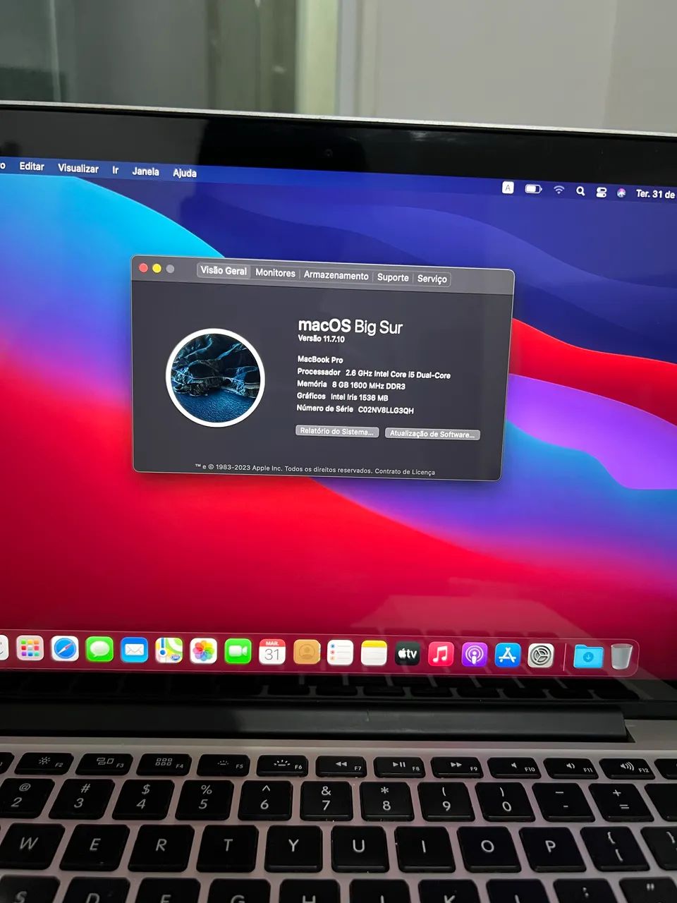 MacBook Pro 2016 || i5 || 8GB RAM || 128GB SSD - Foto 2
