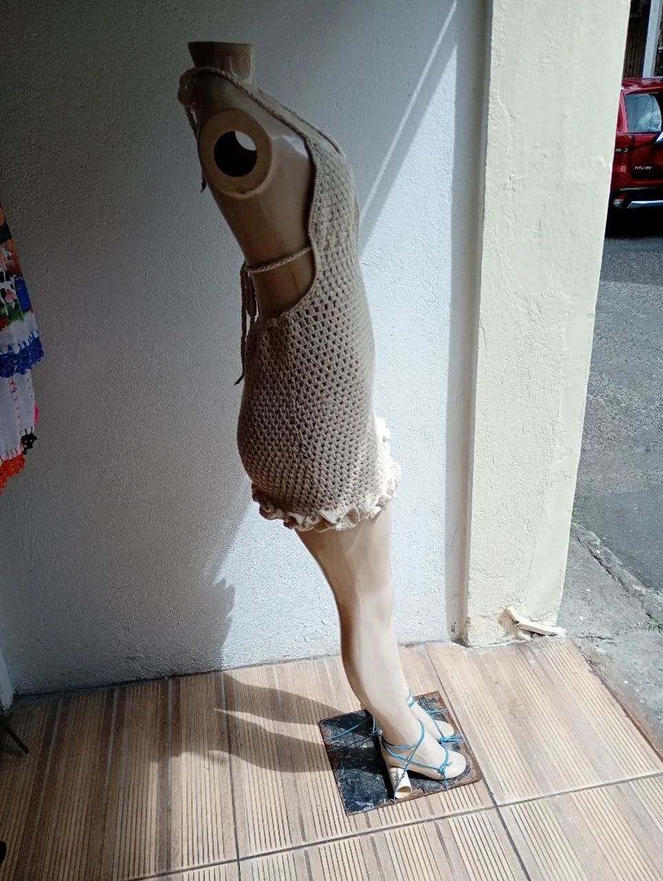 Vestido em crochê  P/M