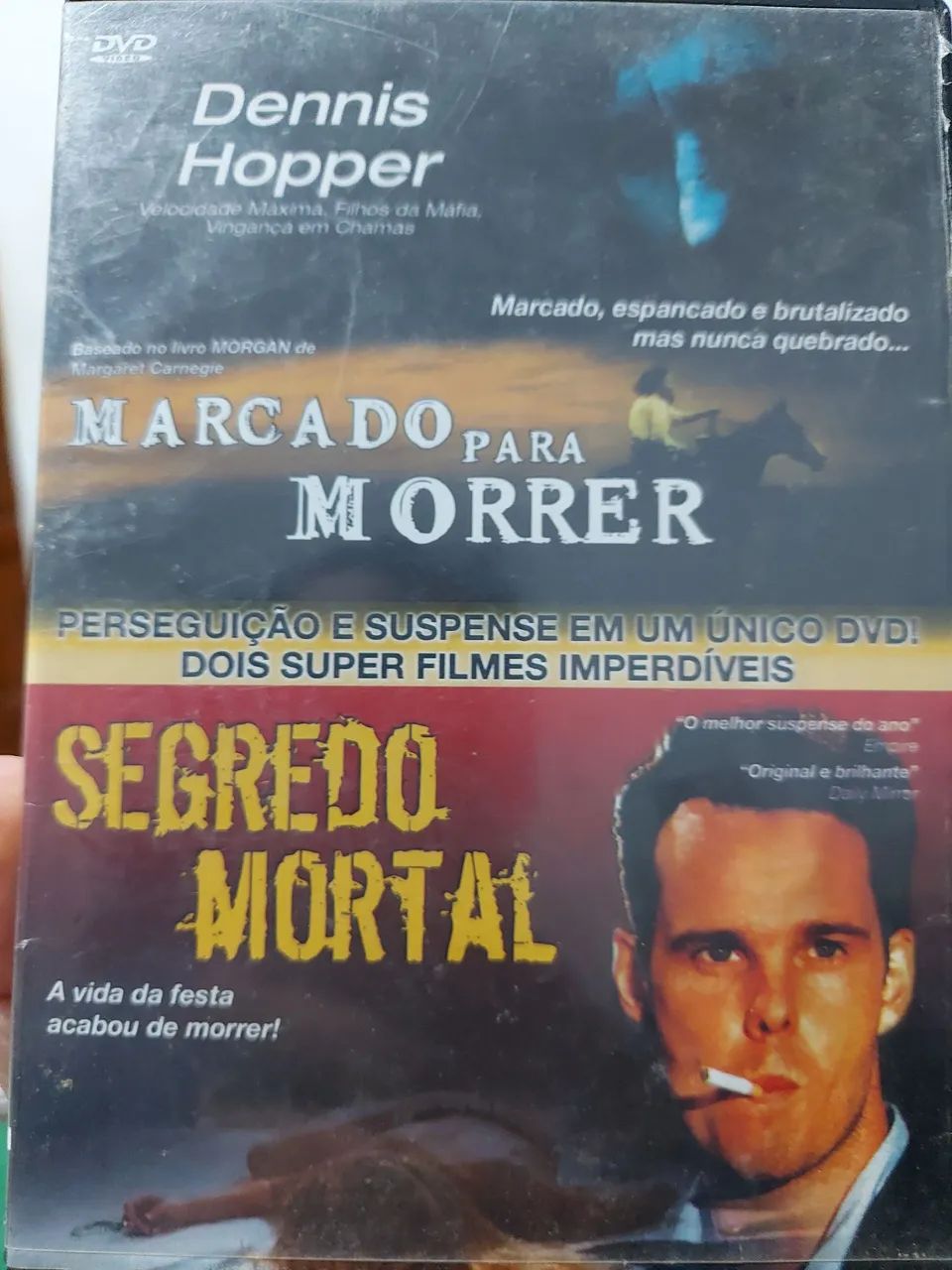 Dvd Marcado Pará Morrer e Segredo Mortal , original