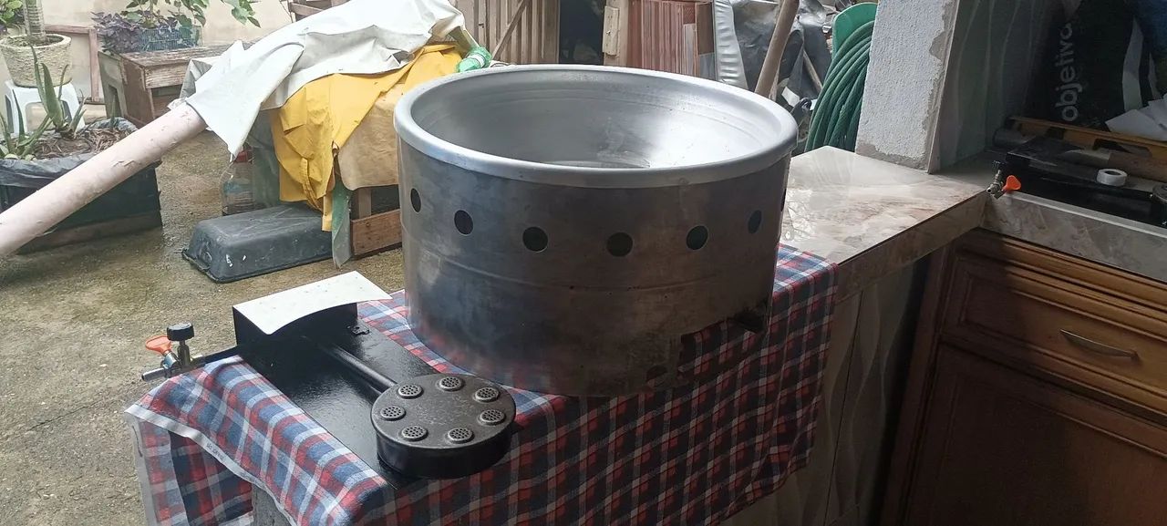 Fritadeira a gás tacho  - Foto 3