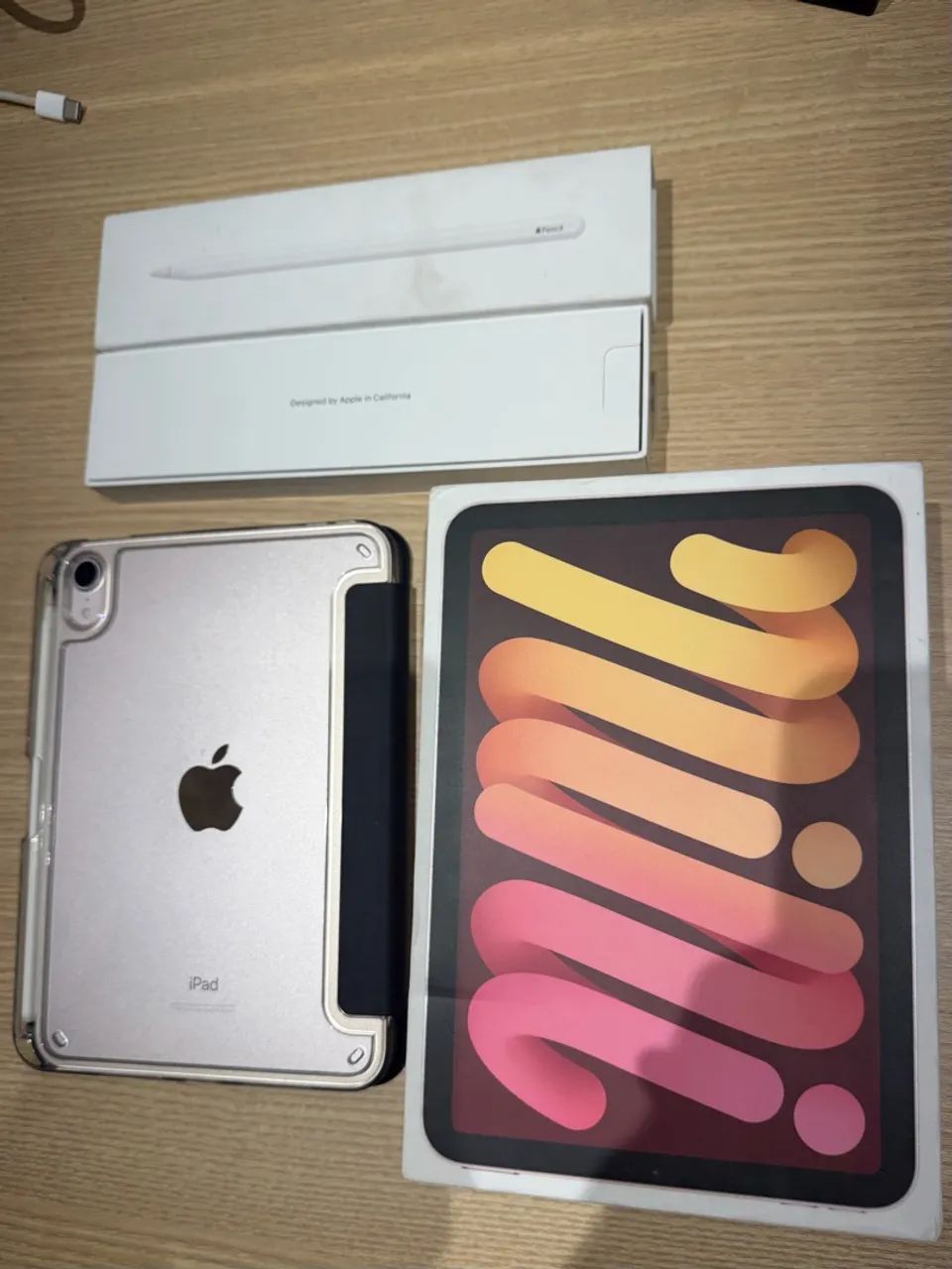 iPad Mini 6 de 64 GB + Apple Pencil 2ª geração - Foto 4