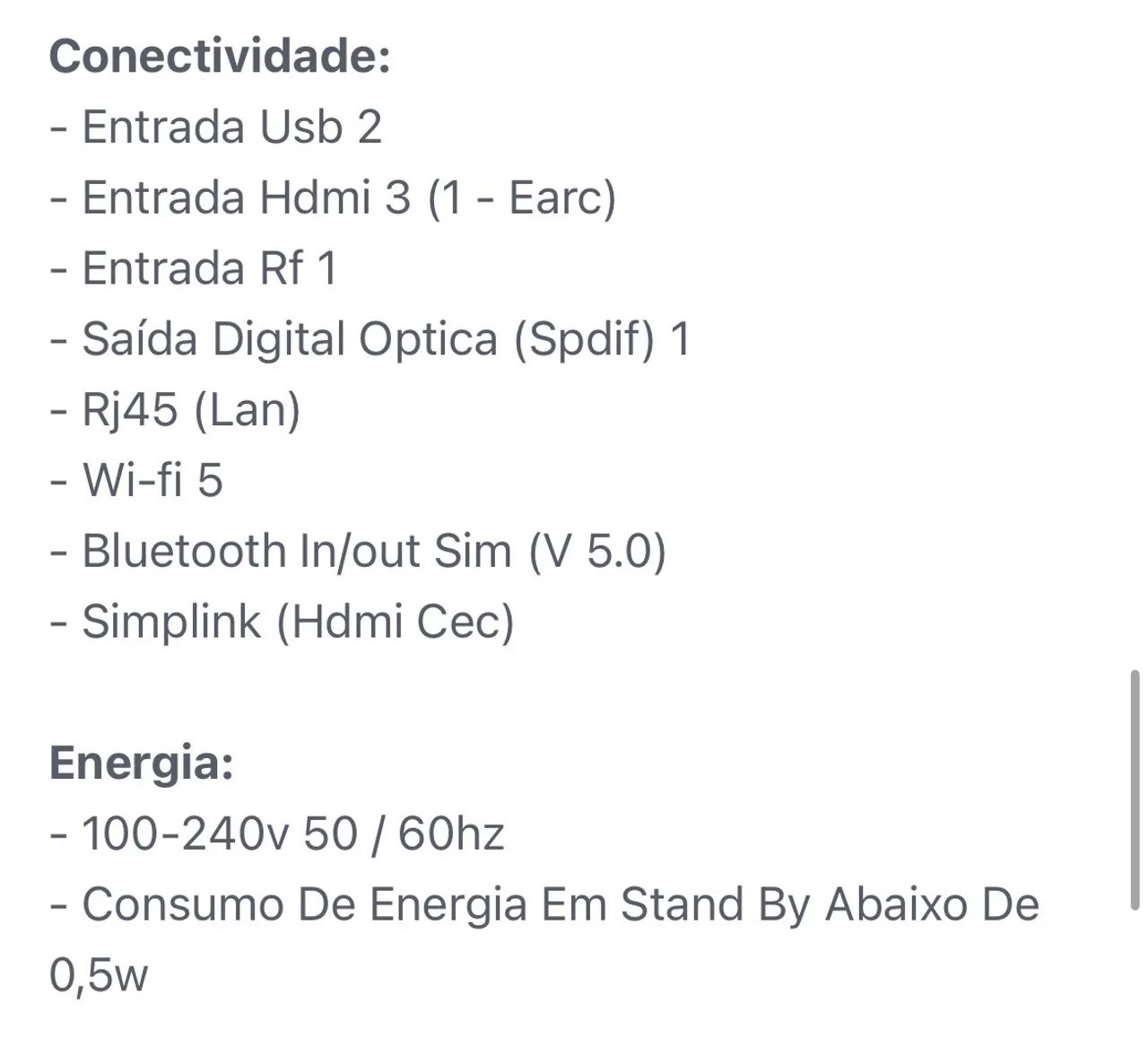 Smart Tv LG 43? 4K - Foto 3