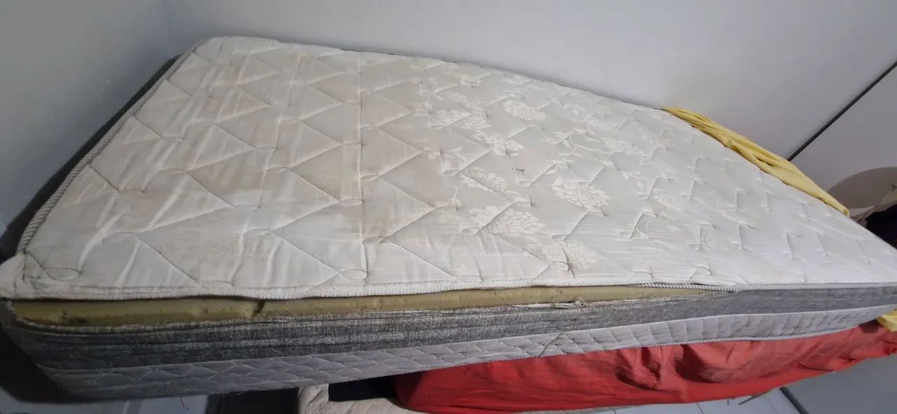 Cama box solteiro com colchão  - Foto 3