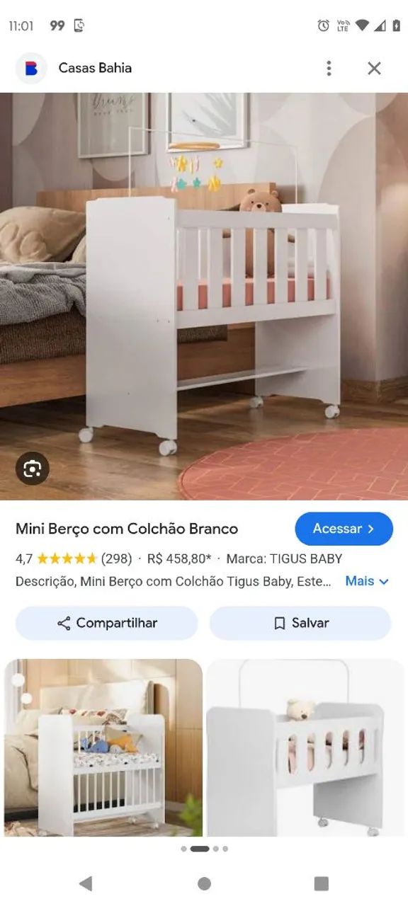 Mini berço 