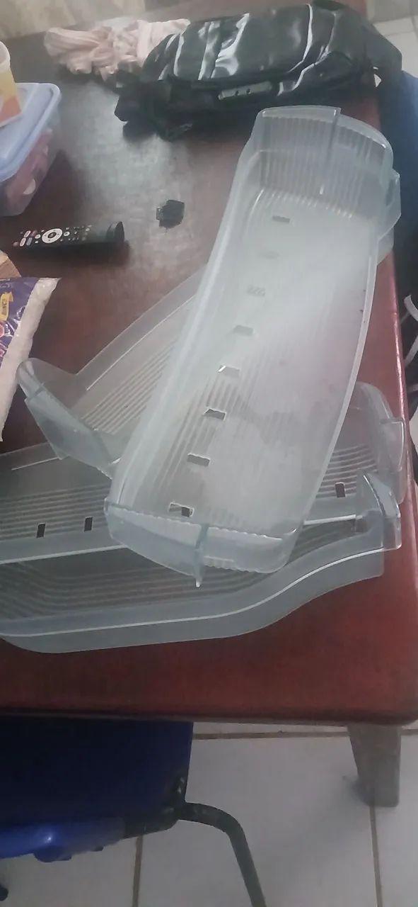 Kit prateleira de porta geladeira Brastemp 