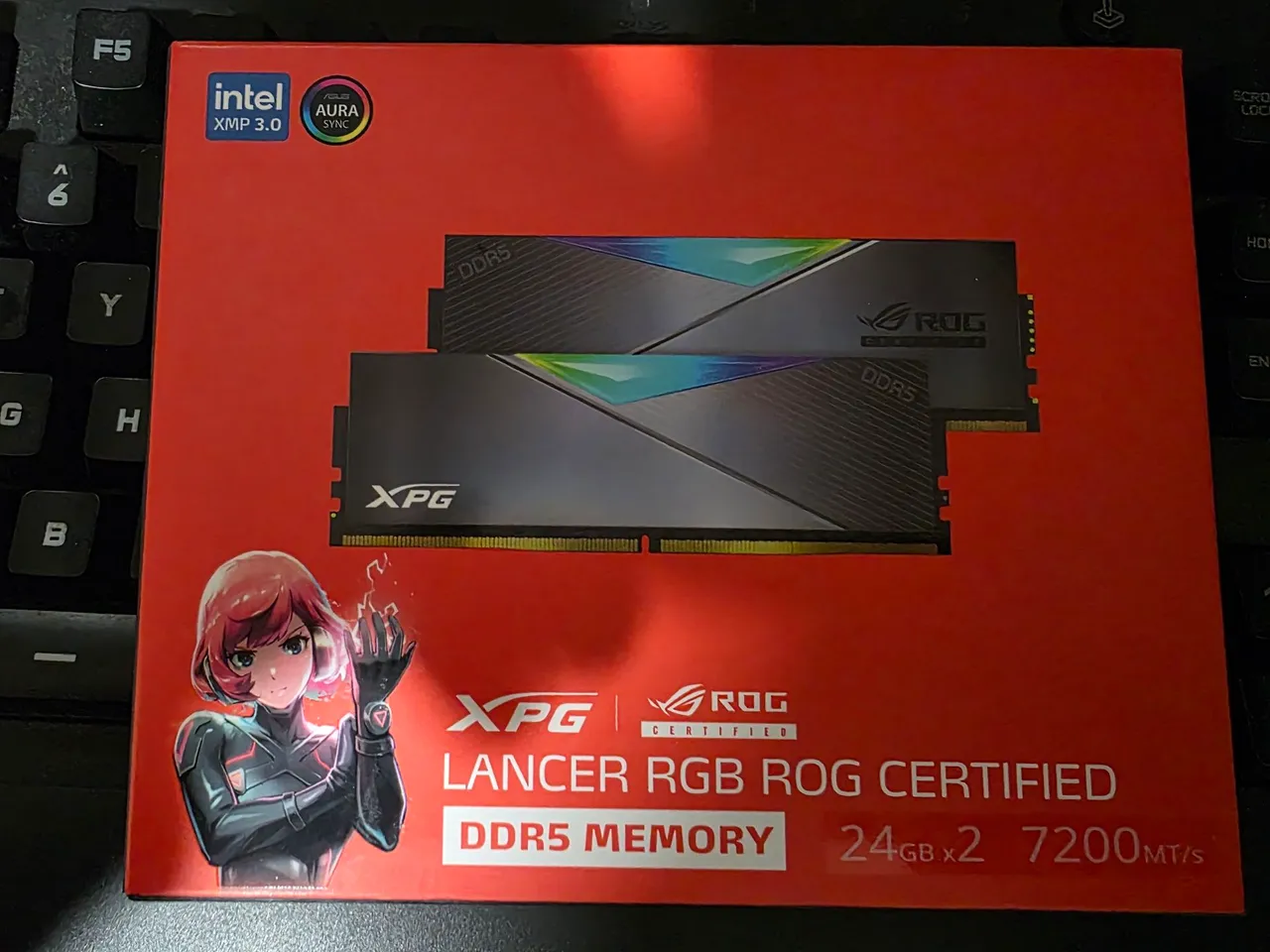 16GB （8GBx2） DDR5 ADATA メモリ 2枚セット Memória Notebook DDR5 8GBx2 (16Gb) 5600MHz ADATA Original Acer