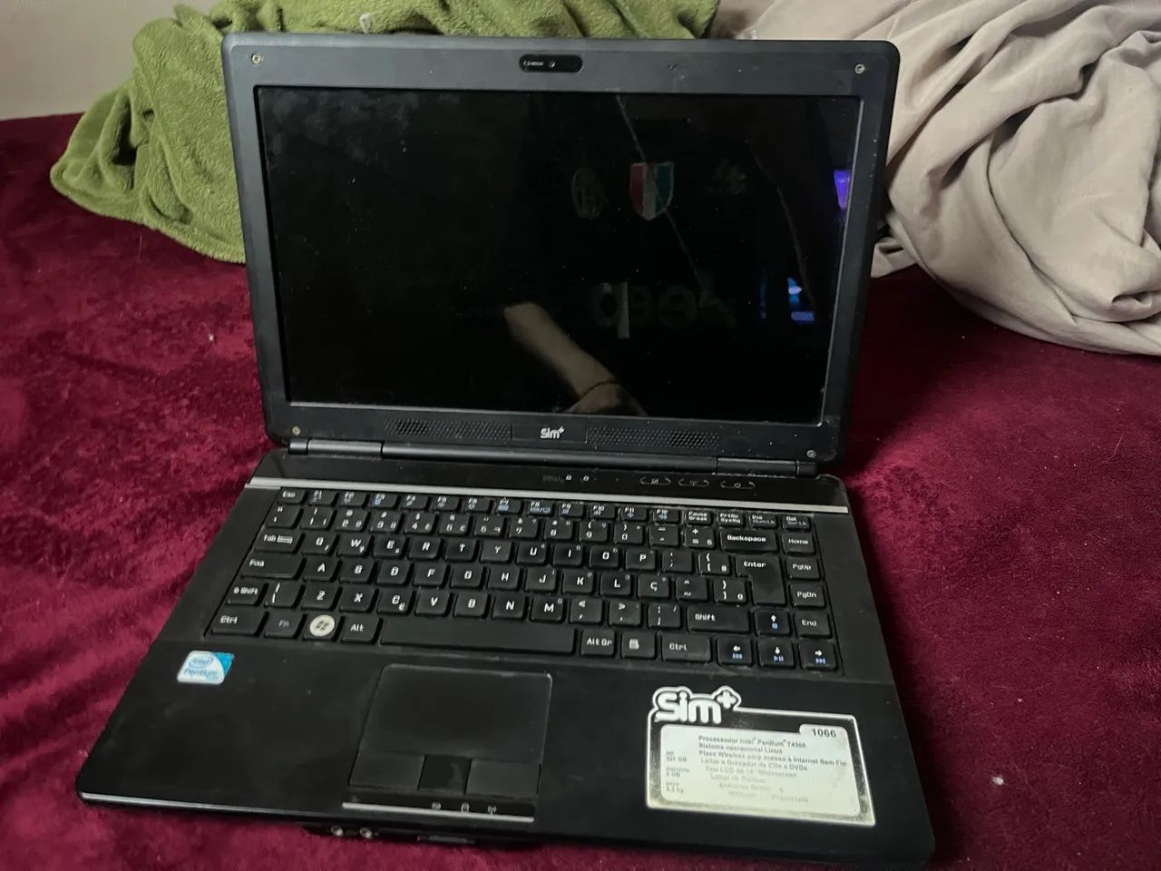 Notebook Sim+ preto - Foto 2