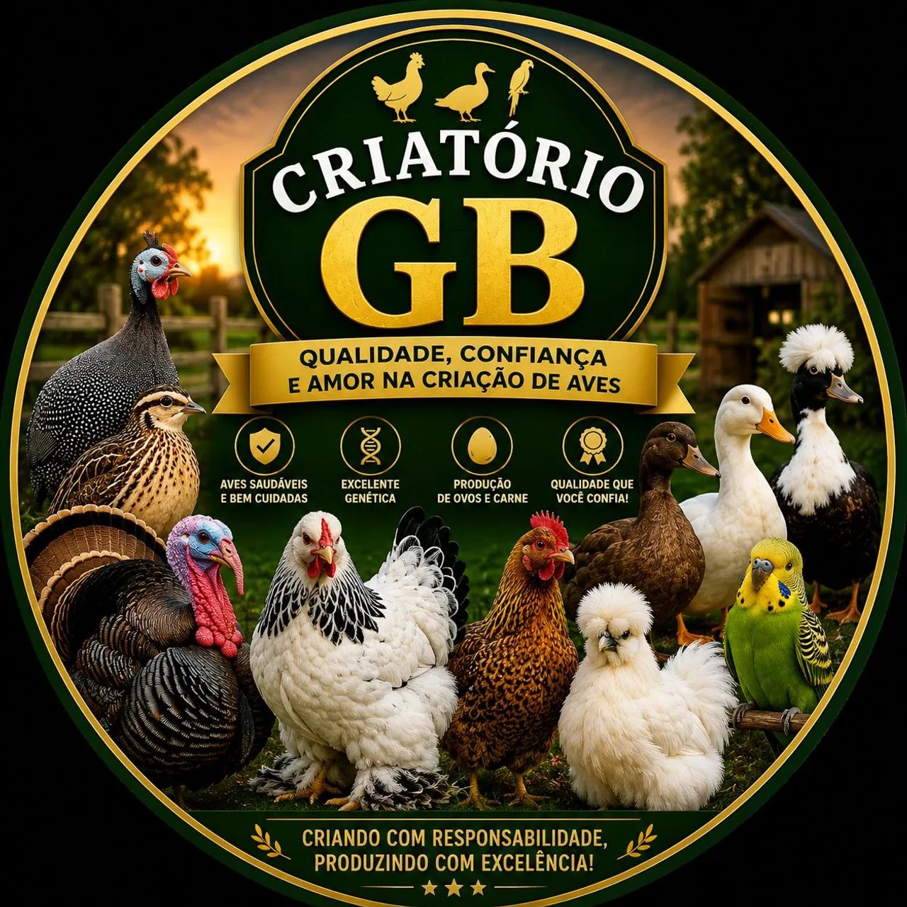 Codornas gigantes e ovos consumo e galados 