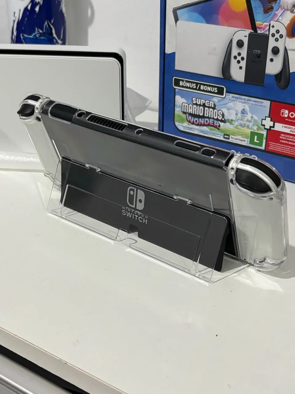 Nintendo Switch Oled 128gb - Desbloqueado - Foto 3
