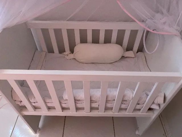 Mini berço + colchão  - Foto 3
