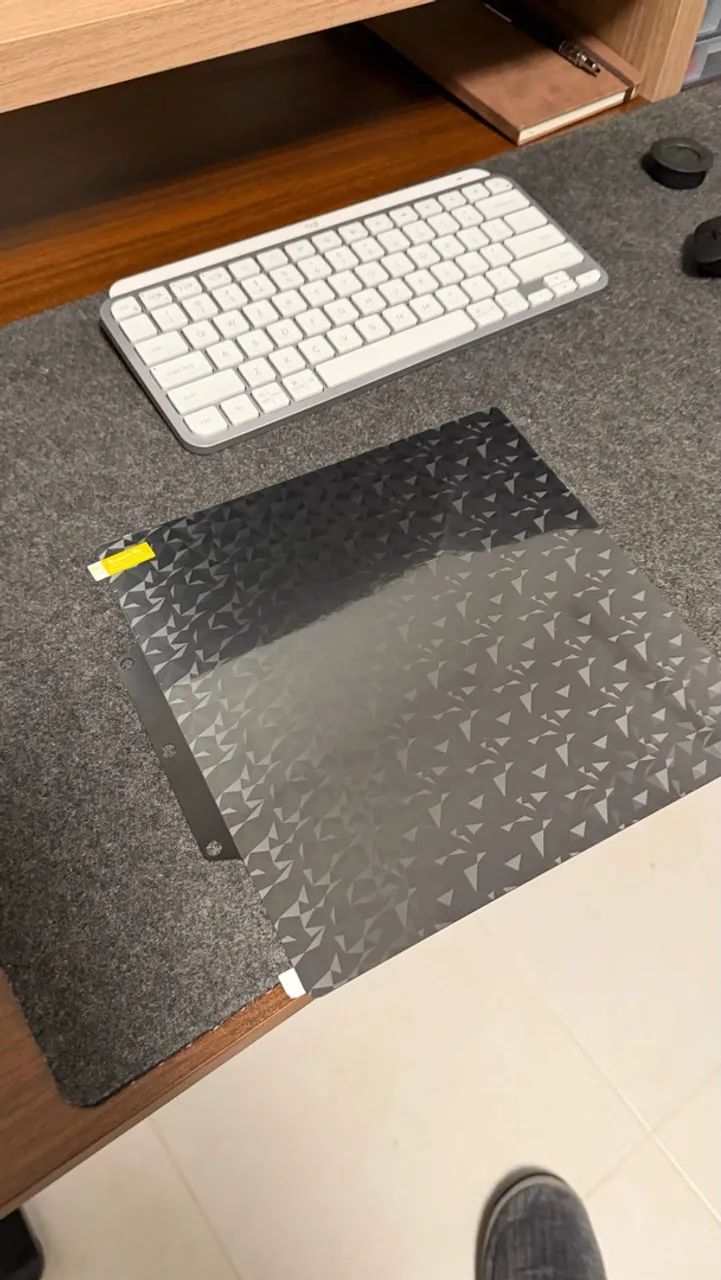 Placa de impressão flashforge AD5X fibra de carbono - Foto 4