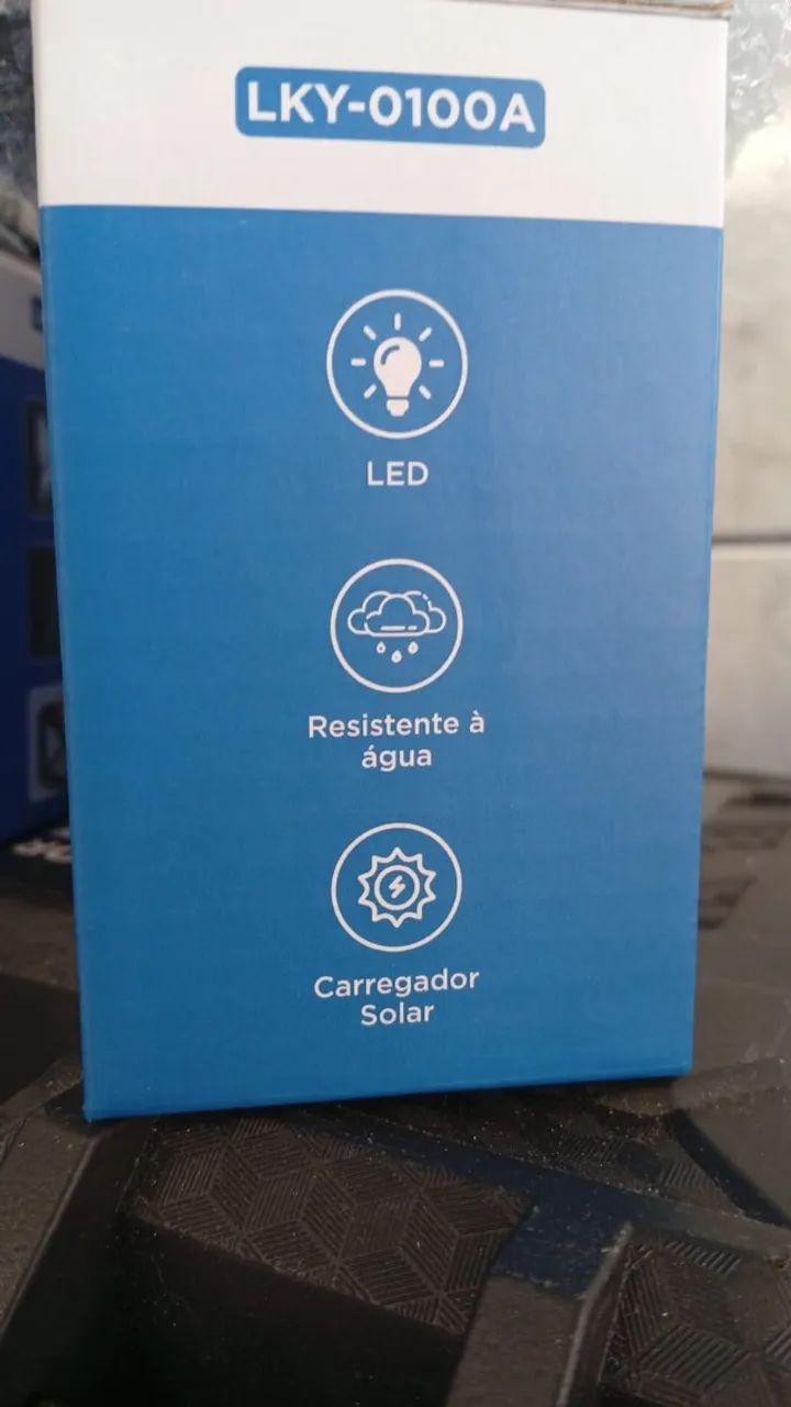 Arandela LED com carregador Solar - Foto 5