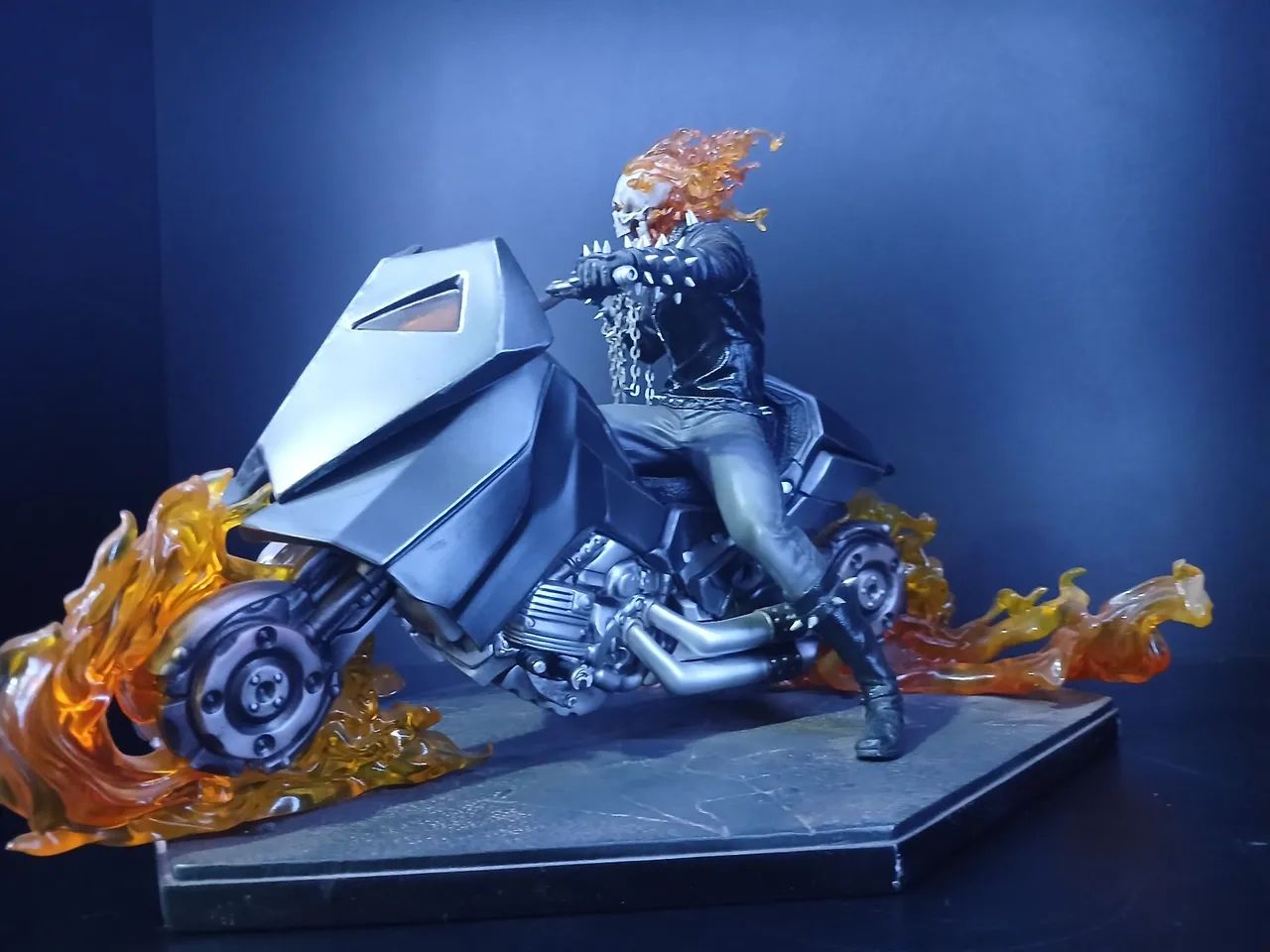 Ghost rider 1/10 iron studios  - Foto 4