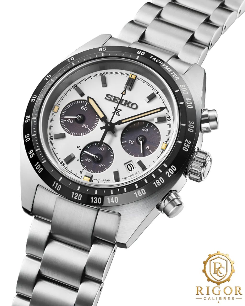 Relógio Seiko Prospex Panda Speedtimer Solar SSC961 - Foto 2