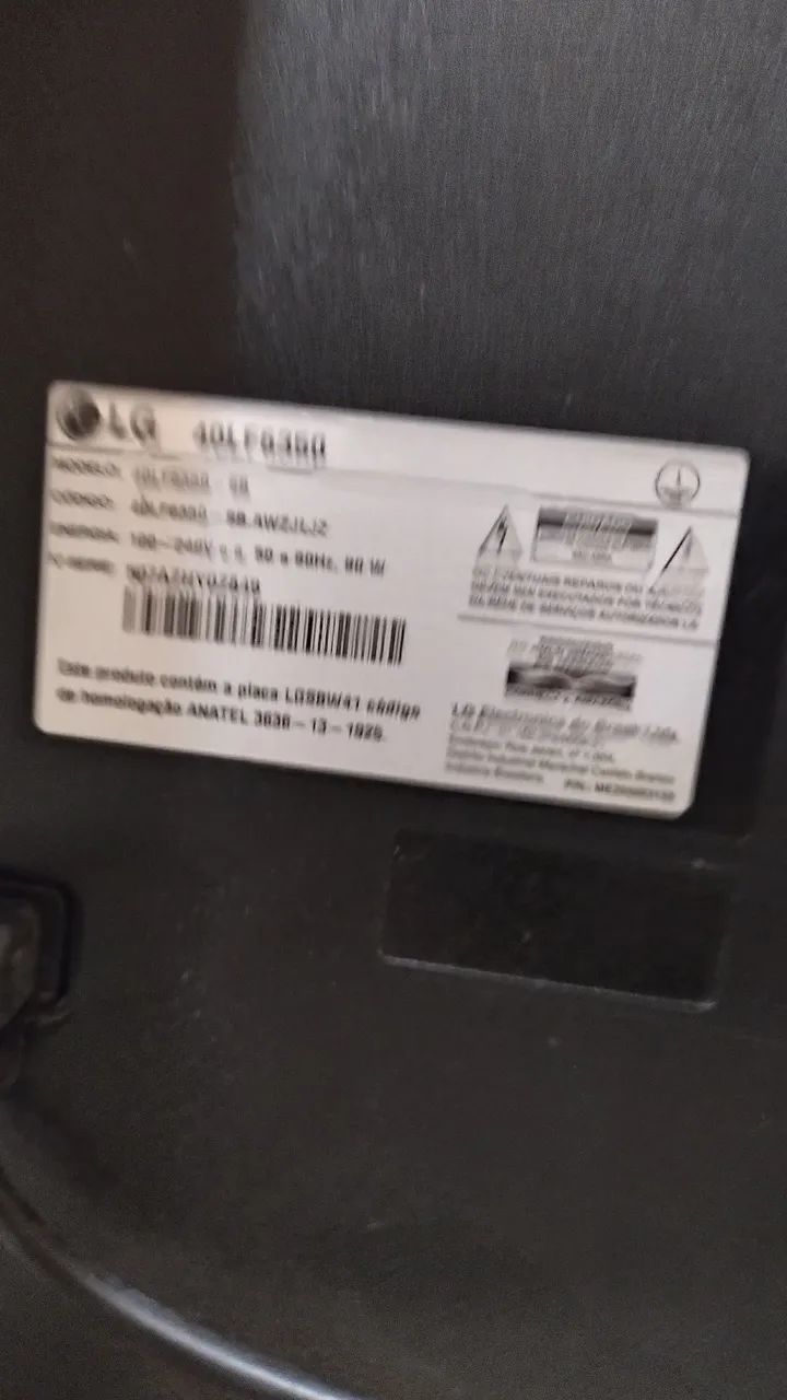 Smartv LG 40 polegadas  - Foto 3