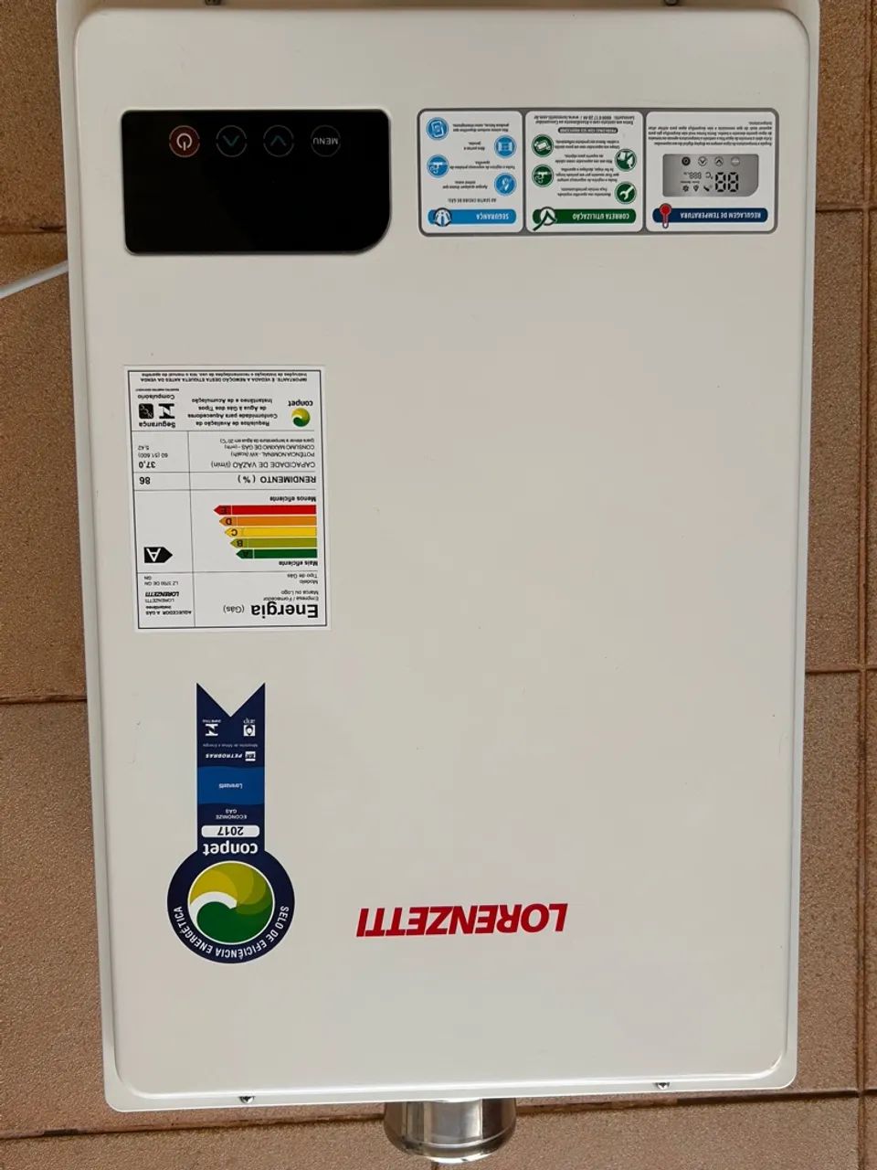 Aquecedor lorenzetti