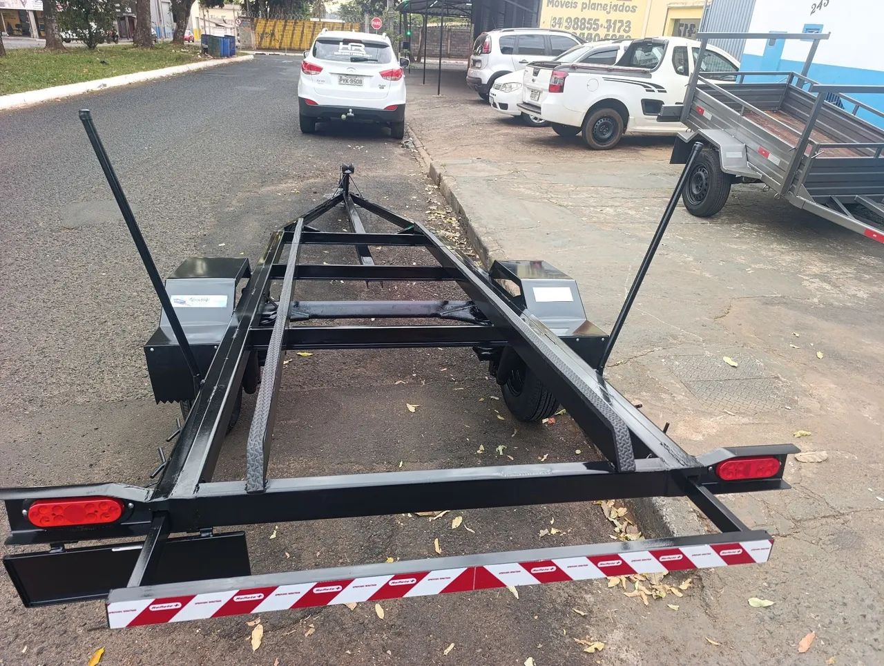 Carreta para barco - Foto 4