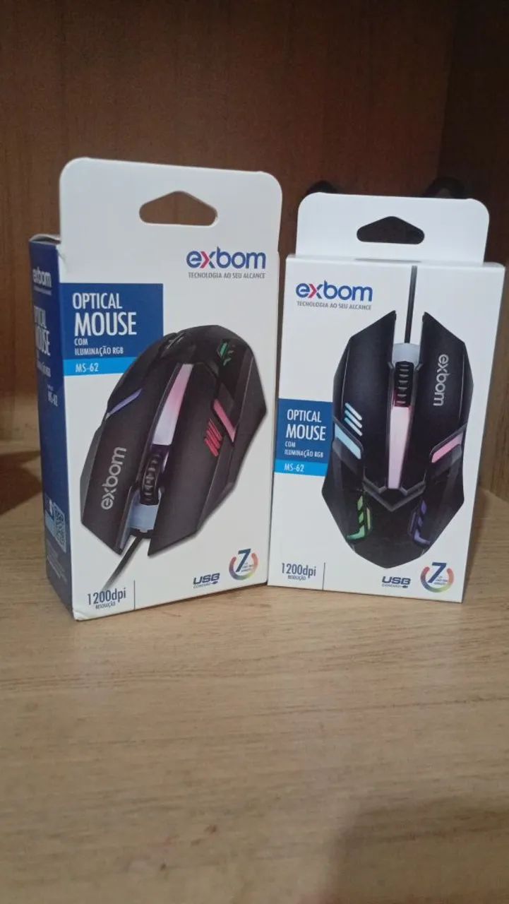 Mouse Gamer exbom 4D FIGHTER LED  - Foto 3