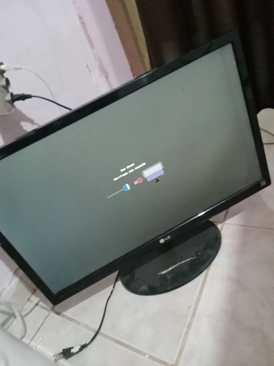 Monitor LG full HD 25 polegadas 