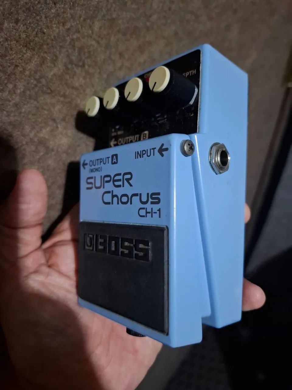 Pedal Boss Super Chorus Ch-1 na caixa - Foto 2