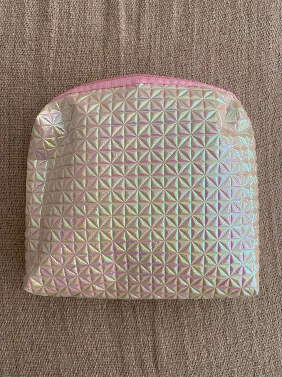 Necessaire Quadrada com Zíper - Foto 2